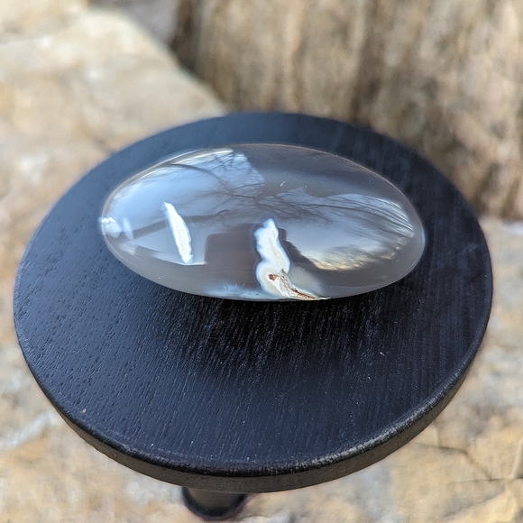 ❌SOLD❌ Orca Agate Palm Stone - Picture 4 of 5